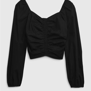Gap NWT rouched sweetheart top